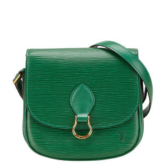 ルイ ヴィトン エピ ミニ サンクルー 斜め掛け ショルダーバッグ M52214 ボルネオグリーン レザー レディース LOUIS VUITTON 【中古】