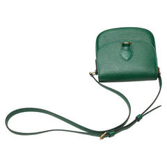 ルイ ヴィトン エピ ミニ サンクルー 斜め掛け ショルダーバッグ M52214 ボルネオグリーン レザー レディース LOUIS VUITTON 【中古】