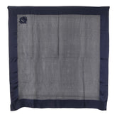 クリスチャンディオール 大判 スカーフ ネイビー シルク レディース Christian Dior 【中古】