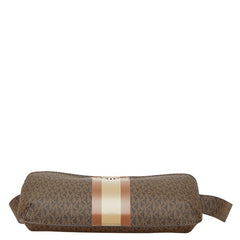 マイケルコース MKモノグラム ウエストバッグ ボディバッグ 556203 ブラウン PVC レディース Michael Kors 【中古】