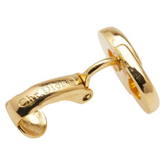 ディオール CDロゴ イヤリング ゴールド メッキ レディース Dior 【中古】