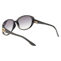 グッチ インターロッキングG シェリーライン サングラス GG 3174/F/S ブラック プラスチック レディース GUCCI 【中古】