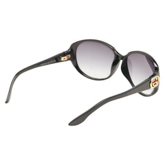 グッチ インターロッキングG シェリーライン サングラス GG 3174/F/S ブラック プラスチック レディース GUCCI 【中古】