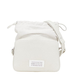 マルタンマルジェラ 5AC カメラバッグ ショルダーバッグ アイボリー ホワイト レザー レディース MARTIN MARGIELA 【中古】