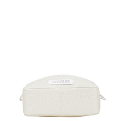 マルタンマルジェラ 5AC カメラバッグ ショルダーバッグ アイボリー ホワイト レザー レディース MARTIN MARGIELA 中古