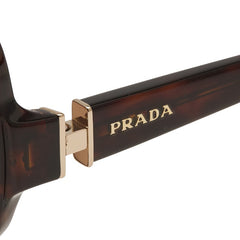 プラダ サングラス SPR17N-A ブラウン プラスチック レディース PRADA 【中古】