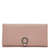 ブルガリ ブルガリブルガリ 長財布 ピンク レザー レディース BVLGARI 【中古】