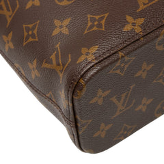 ルイ ヴィトン モノグラム ルコ トートバッグ ショルダーバッグ M51155 ブラウン PVC レザー レディース LOUIS VUITTON 【中古】