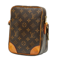 ルイ ヴィトン モノグラム アマゾン ショルダーバッグ M45236 ブラウン PVC レザー レディース LOUIS VUITTON 【中古】