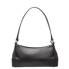 バーバリー ノバチェック ハンドバッグ ワンショルダーバッグ ブラック レザー レディース BURBERRY 【中古】
