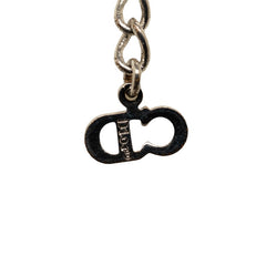 ディオール トロッター ネックレス シルバー ピンク メタル レディース Dior 【中古】