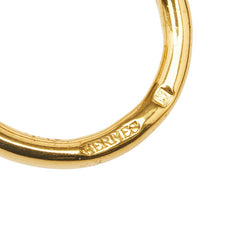 エルメス ジャンボ スカーフリング ゴールド メッキ レディース HERMES 【中古】