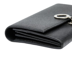 ブルガリ ブルガリブルガリ 長財布 ブラック レザー レディース BVLGARI 【中古】