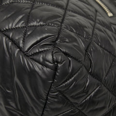 シャネル ココマーク コココクーン マトラッセ ハンドバッグ トートバッグ ブラック ナイロン レザー レディース CHANEL 【中古】