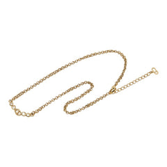 ディオール CDロゴ ネックレス ゴールド メッキ ラインストーン レディース Dior 【中古】