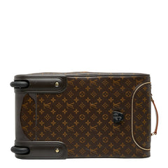 ルイ ヴィトン モノグラム エオール50 ボストンバッグ キャリーバッグ M23204 ブラウン PVC レザー レディース LOUIS VUITTON 【中古】