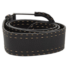 フェンディ セレリア ベルト サイズ:90/36 ブラック レザー レディース FENDI 【中古】