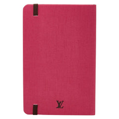 ルイ ヴィトン ノートブックPM ジェーン 手帳 GI1206 ピンク 紙 ファブリック レディース LOUIS VUITTON 【中古】