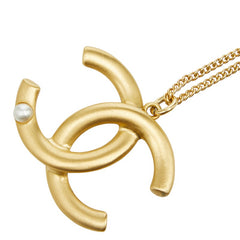 シャネル ココマーク ネックレス ゴールド メッキ レディース CHANEL 【中古】