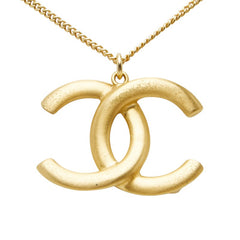 シャネル ココマーク ネックレス ゴールド メッキ レディース CHANEL 【中古】