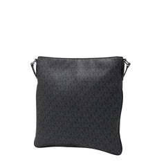 マイケルコース シグネチャー コニーショルダーバッグ 斜め掛け ブラック PVC レディース Michael Kors 【中古】