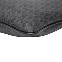 マイケルコース シグネチャー コニーショルダーバッグ 斜め掛け ブラック PVC レディース Michael Kors 【中古】