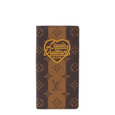 ルイ ヴィトン ×ヴァージルアブロー×NIGO ポルトフォイユ プラザ 長財布 M81008 ブラウン PVC レディース LOUIS VUITTON 【中古】