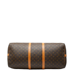 ルイ ヴィトン モノグラム キーポル バンドリエール 60 ボストンバッグ ショルダーバッグ 2WAY M41412 ブラウン PVC レザー レディース LOUIS VUITTON 【中古】