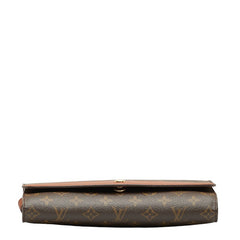 ルイ ヴィトン モノグラム ボルドー24 斜め掛け ショルダーバッグ M51798 ブラウン PVC レザー レディース LOUIS VUITTON 【中古】