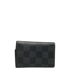 ルイ ヴィトン ダミエ グラフィット ミュルティクレ6 キーケース N62662 ブラック PVC レザー メンズ LOUIS VUITTON 【中古】