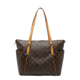 ルイ ヴィトン モノグラム トータリー MM ショルダーバッグ トートバッグ M56689 ブラウン PVC レザー レディース LOUIS VUITTON 【中古】