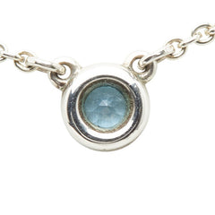 ティファニー エルサ ペレッティ カラー バイ ザ ヤード アクアマリン ネックレス シルバー ブルー SV925 シルバー レディース TIFFANY&Co. 【中古】