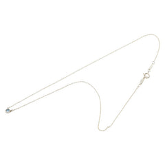 ティファニー エルサ ペレッティ カラー バイ ザ ヤード アクアマリン ネックレス シルバー ブルー SV925 シルバー レディース TIFFANY&Co. 【中古】