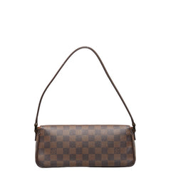 ルイ ヴィトン ダミエ レコレータ ショルダーバッグ ハンドバッグ N51299 ブラウン PVC レザー レディース LOUIS VUITTON 中古