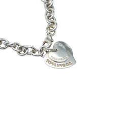 ティファニー リターン ダブルハート チェーン ブレスレット SV925 シルバー レディース TIFFANY&Co. 【中古】