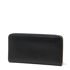 フルラ - ラウンドファスナー 長財布 ブラック レザー レディース Furla 【中古】