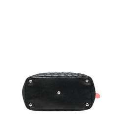 シャネル マトラッセ カンボン トートバッグ ブラック レザー パテントレザー レディース CHANEL 【中古】