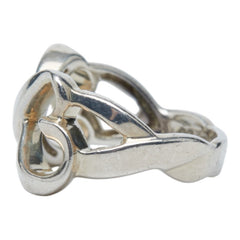 ティファニー ダブルラビングハート リング 指輪 SV925 シルバー レディース TIFFANY&Co. 【中古】