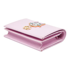 グッチ GGマーモント ボスコ 二つ折り財布 コンパクトウォレット 499325 ピンク レザー レディース GUCCI 【中古】