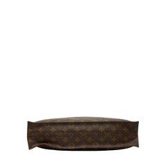ルイ ヴィトン モノグラム サックプラ ハンドバッグ トートバッグ M51140 ブラウン PVC レザー レディース LOUIS VUITTON 【中古】