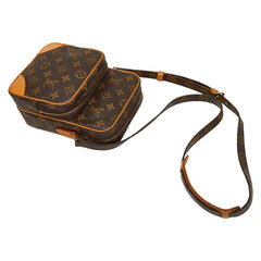 ルイ ヴィトン モノグラム アマゾン 斜め掛け ショルダーバッグ M45236 ブラウン PVC レザー レディース LOUIS VUITTON 【中古】