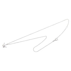 タサキ クラウンモチーフ ネックレス K18WG ホワイトゴールド レディース TASAKI 【中古】