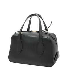 KHATE ハンドバッグ ショルダーバッグ 2WAY ブラック レザー レディース 【中古】