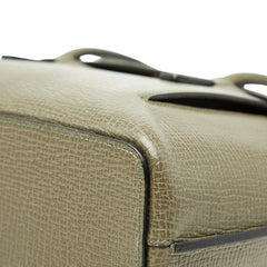 ロエベ ハンドバッグ ショルダーバッグ 2WAY カーキ レザー レディース LOEWE 【中古】