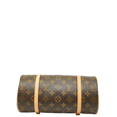 ルイ ヴィトン モノグラム パピヨン26 ハンドバッグ M51366 ブラウン PVC レザー レディース LOUIS VUITTON 【中古】