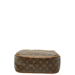 ルイ ヴィトン モノグラム トゥルーヴィル ハンドバッグ M42228 ブラウン PVC レザー レディース LOUIS VUITTON 【中古】