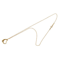 ティファニー オープンハート ネックレス K18YG イエローゴールド レディース TIFFANY&Co. 中古