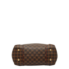 ルイ ヴィトン ダミエ カイサ ホーボー ショルダーバッグ N41555 ブラウン レッド PVC レザー レディース LOUIS VUITTON 【中古】