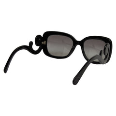 プラダ ロゴ サングラス SPR270 ブラック プラスチック レディース PRADA 【中古】