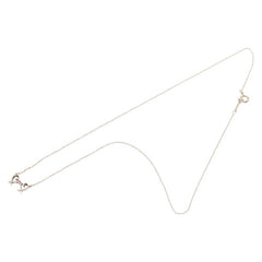 ティファニー ダブル ラビングハート ネックレス シルバー ピンク SV925 シルバー レディース TIFFANY&Co. 中古